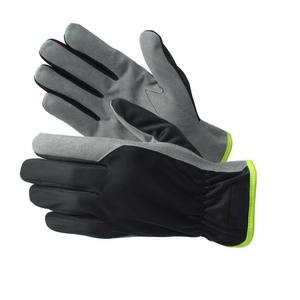 ถุงมือทำงานหนังแท้ ระบายอากาศได้ดี สวมใส่สบาย ปกป้องมือ - Product Image 3