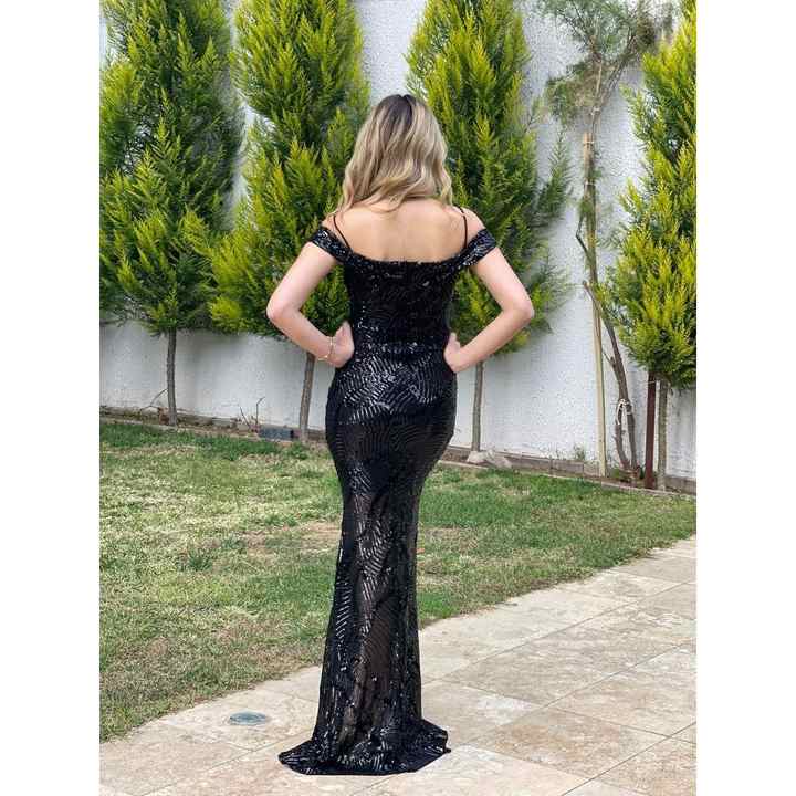 Stars Women's Rope Strap Boat Neck Slit Fish Sequin Long An38942 38942