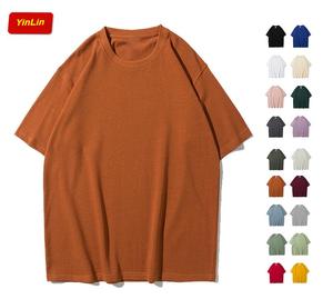 Camiseta de algodón de alta calidad para hombre con estampado, camiseta de último diseño, impresión personalizada, 100% algodón en blanco, envío DDP - Product Image 4