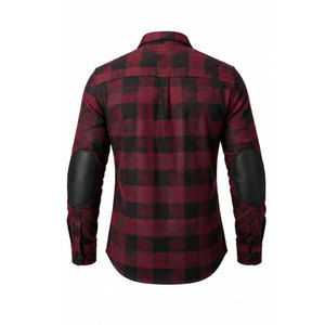 เสื้อเชิ้ตขี่มอเตอร์ไซค์แขนยาวสำหรับผู้ชาย ผ้าฝ้าย 100% สไตล์ไฮสตรีท ระบายอากาศได้ดี ทนทาน - Product Image 3