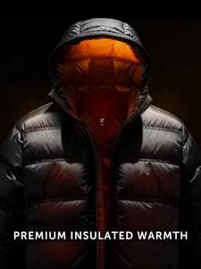 Nouvelles conceptions, vente en gros, veste matelassée personnalisée avec logo, veste d'hiver chaude pour hommes, style streetwear de haute qualité, toutes les tailles disponibles, fermeture éclair - Product Image 2