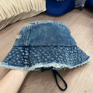 Chapeaux Bob en Jean de Haute Qualité pour Homme et Femme, Style Cowboy et Pêcheur, avec Broderie 3D, Idéaux pour les Voyages - Product Image 4