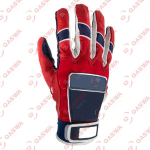 Guantes de béisbol y softbol profesionales personalizados de alta calidad Guantes de bateo de cuero duraderos para hombres y mujeres - Product Image 2