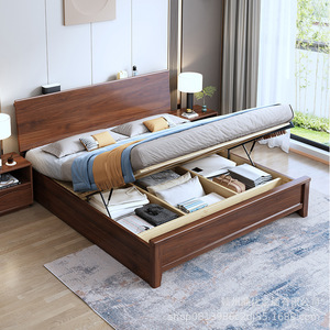 <span class=keywords><strong>Lit</strong></span> haut de gamme avec grande tête de <span class=keywords><strong>lit</strong></span>, ensemble de <span class=keywords><strong>lit</strong></span> en cuir de luxe sur mesure en bois, mobilier de chambre moderne, cadre de <span class=keywords><strong>lit</strong></span> en bois - Product Image 6