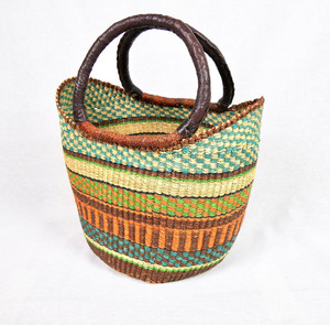 La meilleure offre de sacs en jonc de mer personnalisés avec logo accepte le panier tissé de sac d'herbe de mer à vendre - Product Image 1