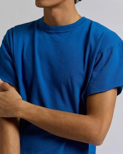 เสื้อยืดผ้าฝ้าย100% แบบถักสำหรับผู้ชายระบายอากาศได้ดีแห้งเร็ว220g ลำลอง2025 - Product Image 4