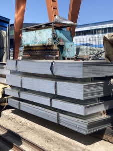 แผ่นเหล็กลาย Q195/Q235/Q345/Q355แผ่นเหล็กคาร์บอนสำหรับเคลือบสังกะสีและรีดร้อน - Product Image 5