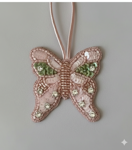 Abalorios de Cuentas para Bolsos, Hechos a Mano con Diseño Personalizado, Abalorios de Cuentas para Bolsos con Cuentas de Semillas y Patrones Modernos - Product Image 3