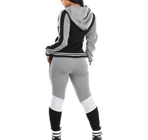 Nuevo estilo, chándal para mujer, ropa de alta calidad, chándal de Fitness personalizado para mujer, último diseño personalizado para gimnasio, ropa para correr, Invierno - Product Image 5