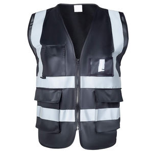 Chaleco de Seguridad Reflectante de Alta Calidad, Talla 5XL, Sin Mangas, para Construcción, con Franjas de Alta Visibilidad, Transpirable - Product Image 5