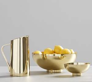 Gamelles en argile faites à la main avec bords d'horizon sculptés MountainWave Blue Nest - Product Image 4