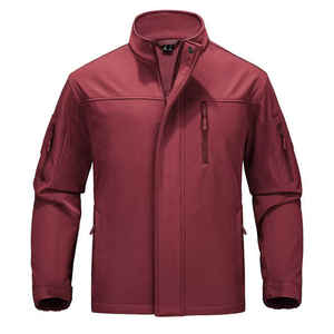 Chaqueta Softshell Personalizada con Capucha para Hombre, Nueva Colección de Invierno, Estilo Informal, Deportiva, Cortavientos, para Exteriores - Product Image 1