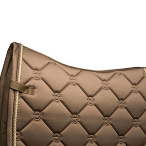 Custom English Equestrian Glitter Dressage Saddle Pad Western Style with Cotton <b>Foam</b> Wool Filling for Jumping Horses <b>Model</b> 0012 - Product Image 6