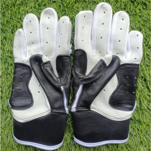 Guantes de bateo de béisbol de calidad profesional con agarre antideslizante, tejido que absorbe la humedad, ajuste flexible y larga duración. - Product Image 2