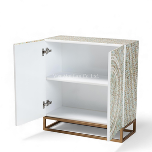 Mueble de Almacenamiento Moderno Hecho a Mano con Incrustaciones de Madreperla para Sala de Estar, Decoración de Lujo para el Hogar, Enviado desde Vietnam - Product Image 3