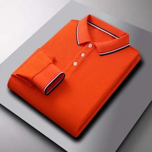 Camisa OEM de algodón de talla grande, Polo de manga corta para hombre de estilo callejero, transpirable, ropa de calle de diseño personalizado OEM - Product Image 1