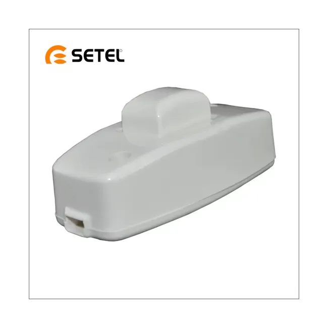 Superior Quality On-Off Switching Button Made of ABS/Intermediate switch button white