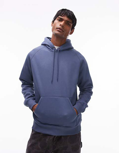 2025 Custom Logo Winter Streetwear Polyester/Cotton Fleece Thick Heavyweight Pullover <b>Zip</b>-Up Hoodies Pocket Regular Fit for Men - Product Image 1