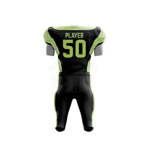 ชุดยูนิฟอร์มอเมริกันฟุตบอลขายดีประจำปี 2026 ชุดเสื้อและกางเกงฟุตบอลทรงสปอร์ตสมัยใหม่ ประสิทธิภาพสูง - Product Image 6