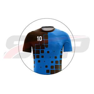 ชุดฟอร์มฟุตบอล100% ชุดทีมโพลีเอสเตอร์ออกแบบได้เองพร้อมโลโก้ผู้จัดจำหน่ายในปากีสถาน - Product Image 2