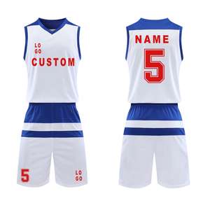 2024 Custom Reversible Sublimation Youth <b>Basketball</b> Jersey Best Quality Plus Size Uniforms Price - Product Image 2
