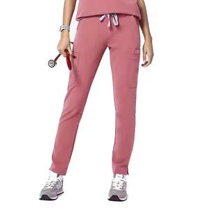 OEM <b>Model</b> Cotton Nursing Scrubs Uniform Sets Custom Logo Woven Hospital Use <b>Medical</b> Scrub Ssets for Nursesummer Hospital Scrubs - Product Image 4