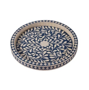 Bandeja decorativa de madera para fregona para presentación de comida gourmet, servicio de chocolate, regalos de boda y decoración de comedor - Product Image 1