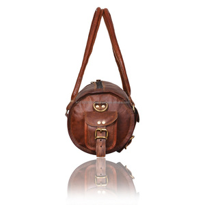 Sac de voyage en cuir unisexe, pour bagages, multi-usages, fait à la main, offre spéciale, 6 pièces - Product Image 3