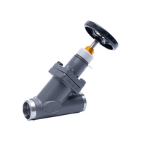 Vanne à boisseau sphérique manuelle en acier à angle droit avec filtre pour compresseur de réfrigération