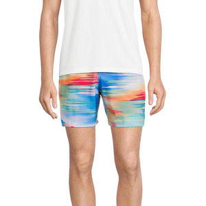 Shorts de Baño Ligeros para Hombre, Uso Casual al Aire Libre, con Impresión por Sublimación, Tejido de Lona Transpirable y de Secado Rápido, Color Sólido - Product Image 5