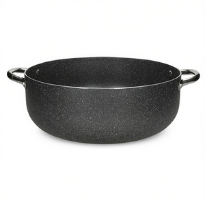 Casserole en aluminium antiadhésive Tognana 32 cm, grande taille familiale WX75820BIFA Gris - Product Image 3