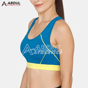 เสื้อชั้นในออกกำลังกายสำหรับผู้หญิง รองรับระดับปานกลางถึงสูง ผ้าไร้ตะเข็บ ระบายอากาศได้ดี แห้งเร็ว เหมาะสำหรับการฝึกซ้อมและไลฟ์สไตล์แอคทีฟ - Product Image 2