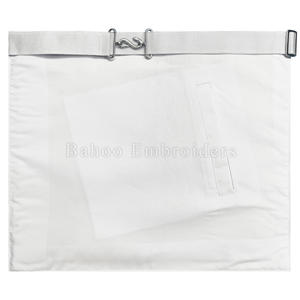 TABLIER D'APPRENTI REGALIA MAÇONNIQUE FREEMASON EA TABLIER TABLIER EN CUIR - Product Image 3