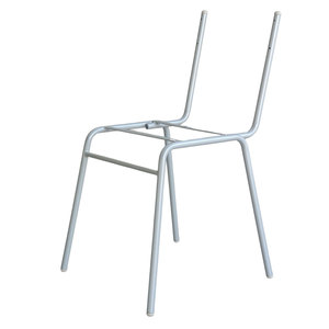 Minimalist Design Student <b>Chair</b> Frame Durable 19mm Diameter Round Iron Tubing CGTH001 for Classroom Use Metal Plastic Material - Product Image 2