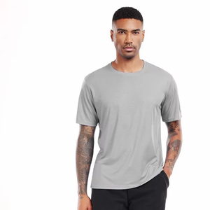 <b>High</b> Quality Custom Logo Loose Fit 100% Polyester Crew <b>Neck</b> Gym Clothing Men Short Sleeve Summer 2026 <b>TShirt</b> Basketball Training - Product Image 1