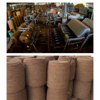 Meilleur prix Corde en fibre de coco écologique 100% naturelle biodégradable certifiée ISO 2307 Longueur personnalisée Fabriquée au Vietnam