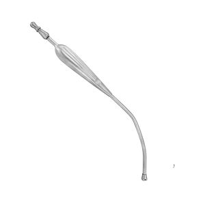 Tubo de succión profesional Debakey Yankauer Tubo de succión quirúrgico de acero inoxidable alemán de 9,5 pulgadas - Product Image 5