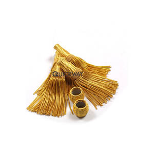 Venta de borlas en lingotes de alta calidad personalizadas OEM con borlas de cordón y borla de faja dorada en Pakistán - Product Image 5