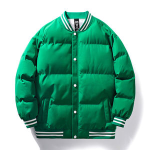 Chaqueta acolchada de invierno a la moda unisex con capucha Abrigos de lona transpirables Cierre de cremallera Venta caliente personalizable con servicios OEM - Product Image 6