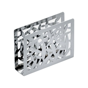 Nouvel arrivage Porte-serviettes élégant en fil métallique argenté Porte-serviettes pour décoration de table Fournitures de serviettes Support à mouchoirs - Product Image 5