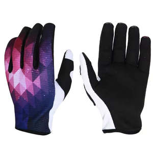 Nouveau design d'été personnalisé de gants imprimés en tissu pour l'entraînement et le sport d'équitation - Product Image 2