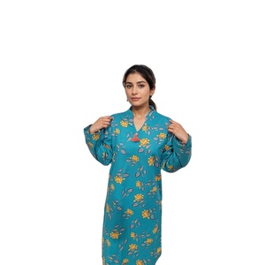 Traje de tela de algodón para mujer Venta caliente Ropa informal diaria Conjunto cómodo de 2 piezas - Product Image 2