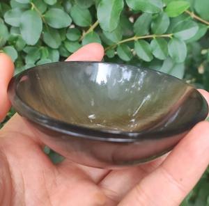 Bol à raser en corne de buffle fait à la main finition polie naturelle profonde sans BPA ustensiles de cuisine de qualité supérieure meilleur cadeau de Noël pour hommes - Product Image 2