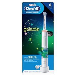 Cepillo de Dientes Eléctrico Oral-B para Adultos con Sensor de Presión, Temporizador, Cerdas de Silicona Suave, para Uso Doméstico y Hotelero, Cabezales de Cepillo Galaxy - Product Image 2