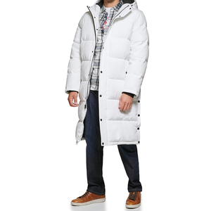 Été chaud hiver vers le bas Parka doudoune à capuche épaissie longue avec chauffage imperméable extérieur vestes hommes hiver à capuche - Product Image 1