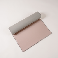 Tapis antidérapant CAREWATCH éco-responsable, minimaliste, fabriqué à la machine, en matériau PER, pour salon, adapté aux animaux domestiques, gris violet, 120x90x0.6cm
