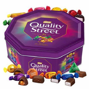 Chocolate con Leche Quality Street Purple One con Avellanas y Caramelo, Lata de 900g, Selección Premium de Pralinas, Compra al por Mayor - Product Image 1