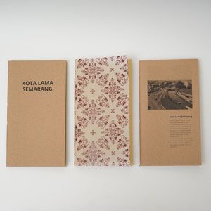 Diario de viaje de papel reciclado ecológico, cuaderno vintage hecho a mano con diseño de patrimonio cultural, perfecto para escribir y regalar - Product Image 5