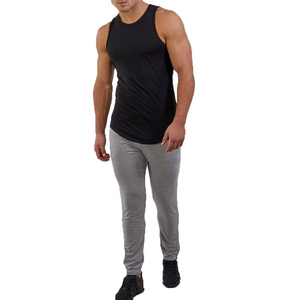 Cheap Price OEM <b>Men</b> Fitness Tank Top Custom Logo Print Polyester Plain Blank Sports <b>Singlet</b> <b>for</b> <b>Men</b> - Product Image 1