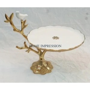Soporte de Exhibición de Tartas de Mesa de Boda, Artículos de Cocina de Metal Hechos a Mano, Soporte de Pasteles y Platos para Proveedores Al por Mayor - Product Image 5